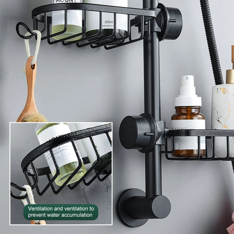 "Bathroom Storage Rack"