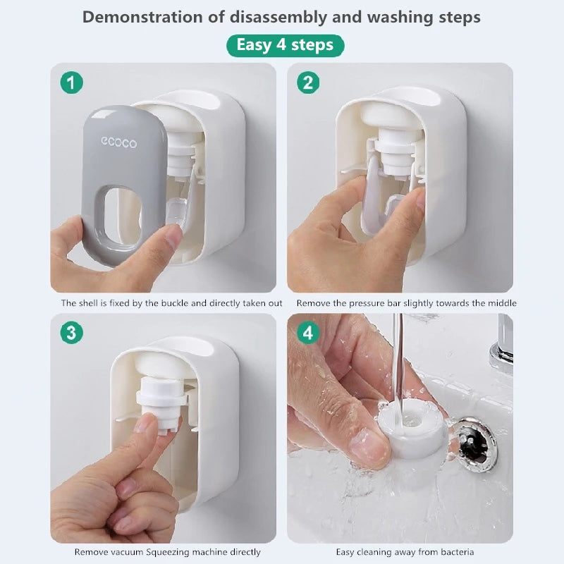 "Automatic Toothpaste Dispenser"